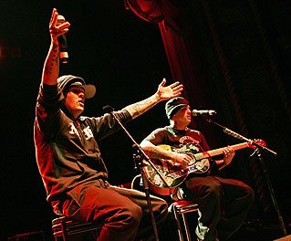 Benji and Joel from Good Charlotte