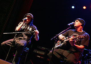 Benji and Joel from Good Charlotte